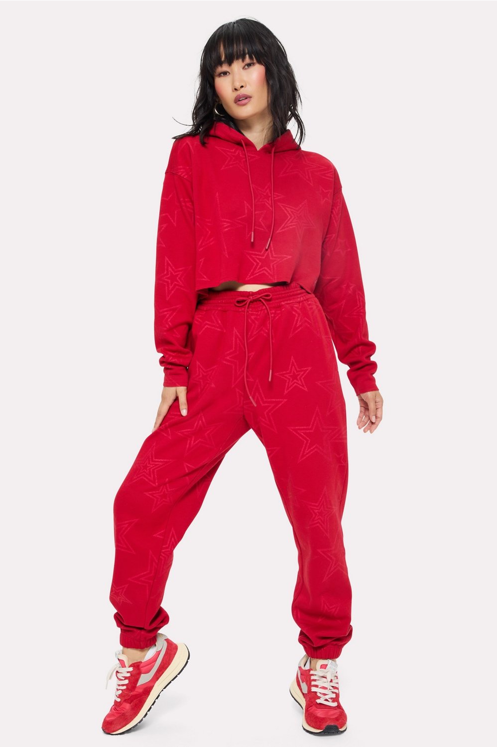 Fabletics Cozy Fleece Everyday Cropped Hoodie