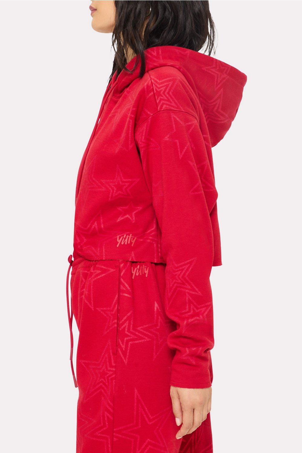 Fabletics Cozy Fleece Everyday Cropped Hoodie