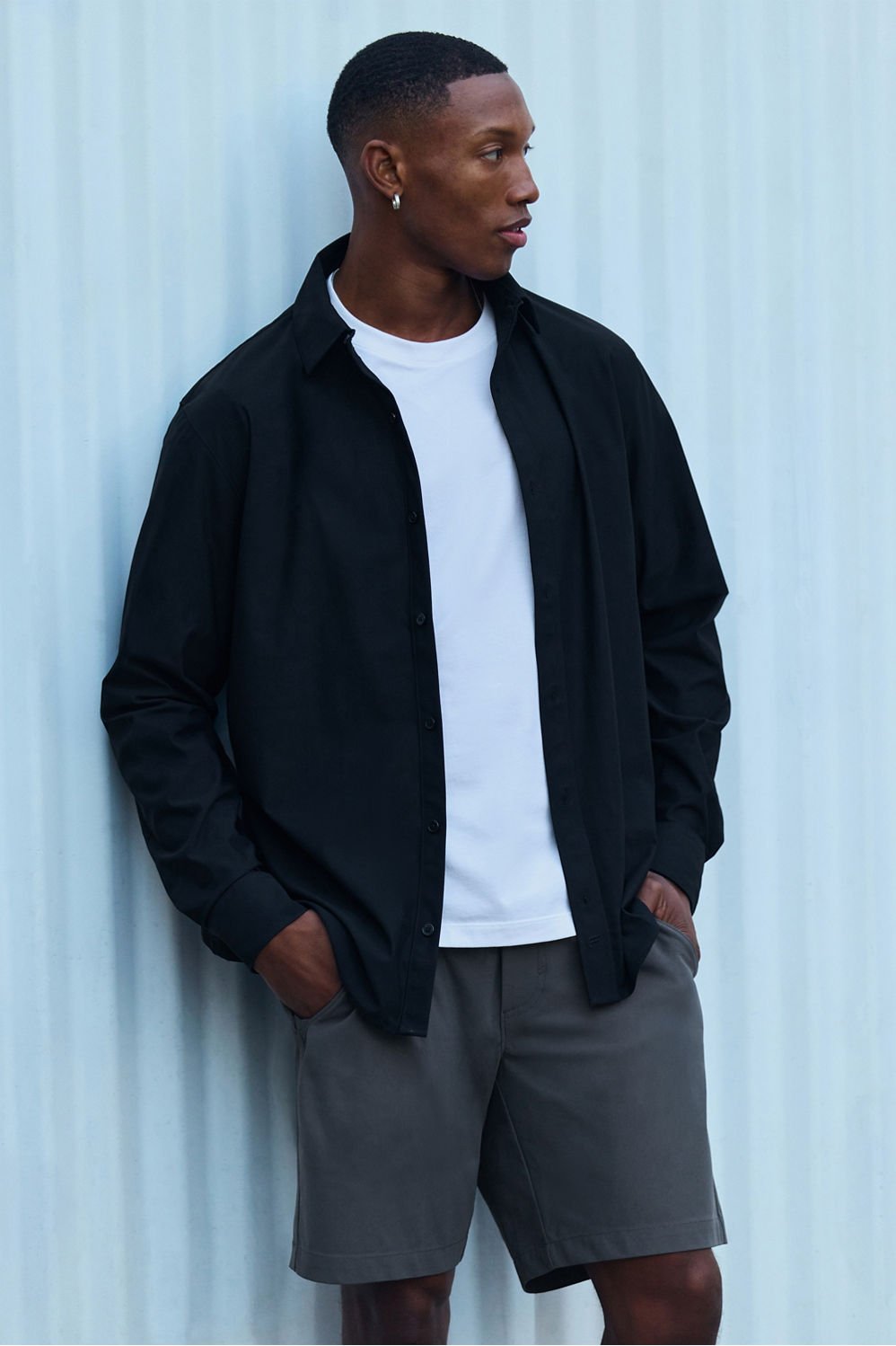 Fabletics The Don Long Sleeve Button Up (Classic Fit)