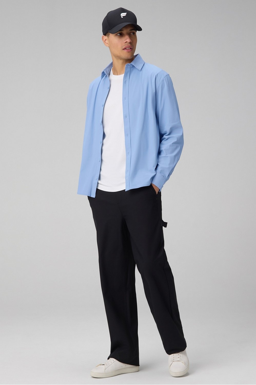 Fabletics The Don Long Sleeve Button Up (Classic Fit)