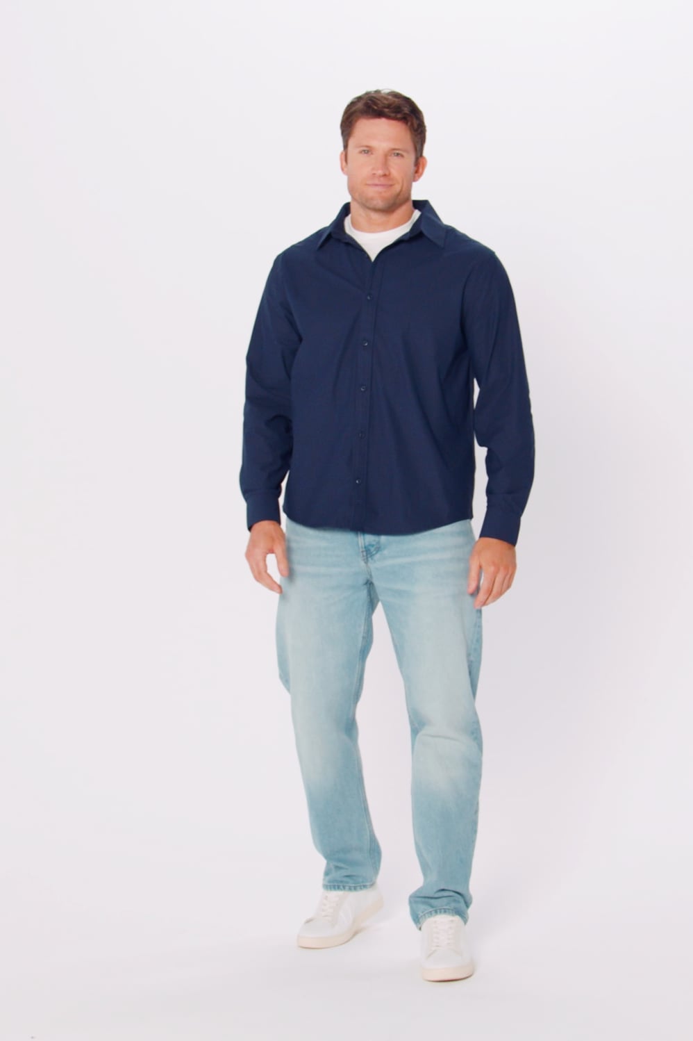 Fabletics The Don Long Sleeve Button Up (Classic Fit)