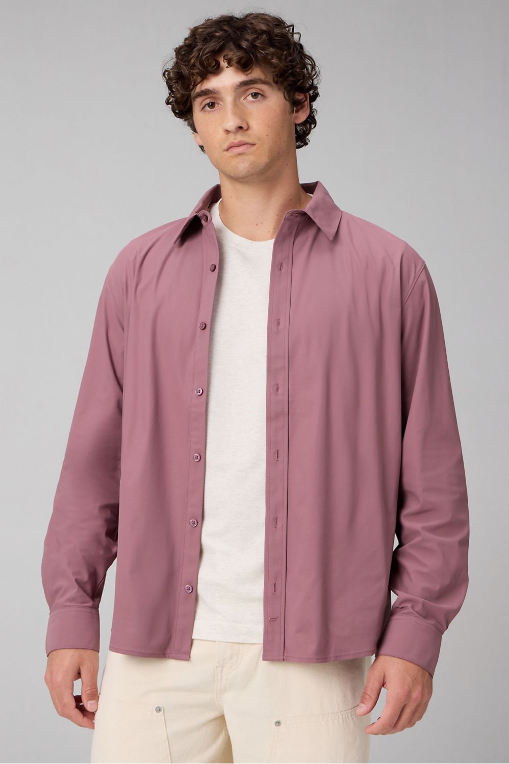 Fabletics The Don Long Sleeve Button Up (Classic Fit)