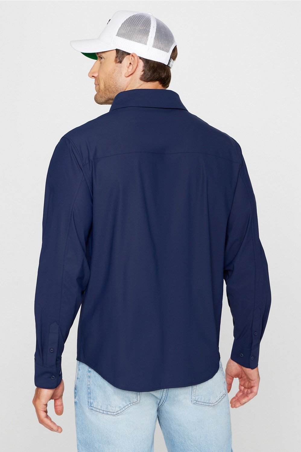 Fabletics The Don Long Sleeve Button Up (Classic Fit)