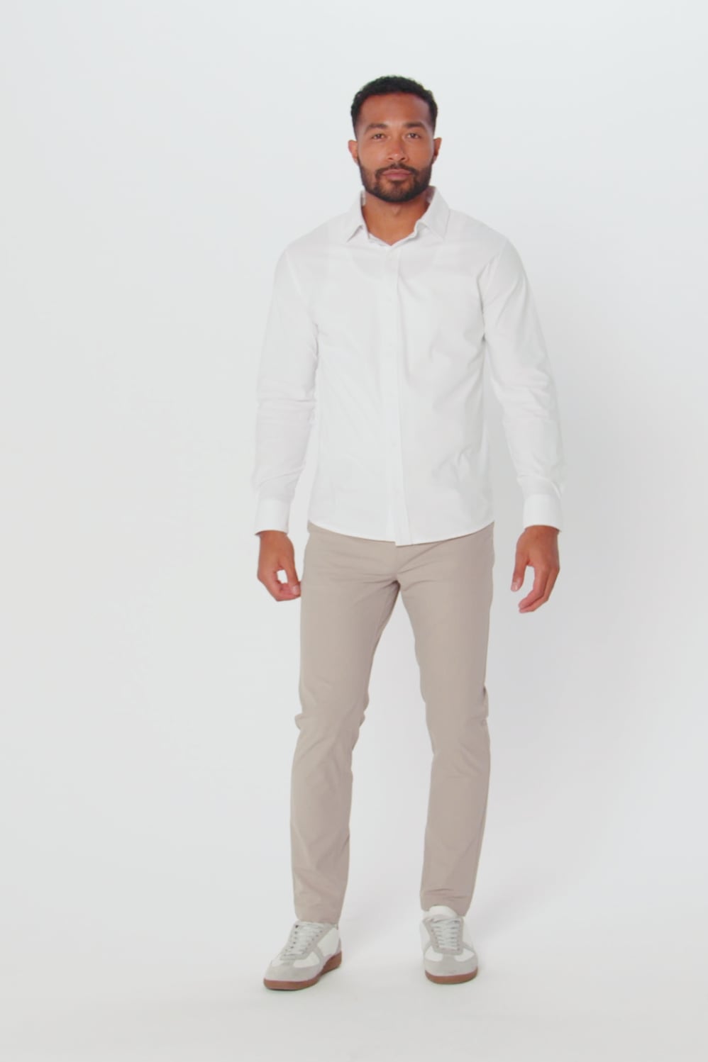 Fabletics The Don Long Sleeve Button Up (Slim Fit)