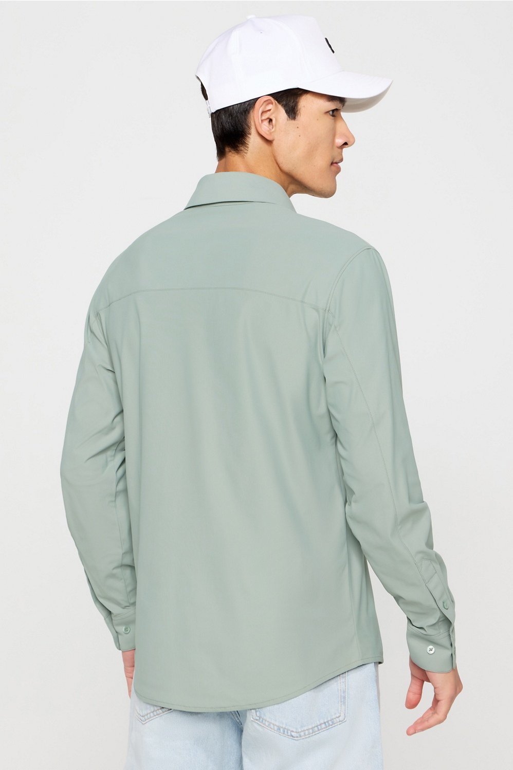 Fabletics The Don Long Sleeve Button Up (Slim Fit)