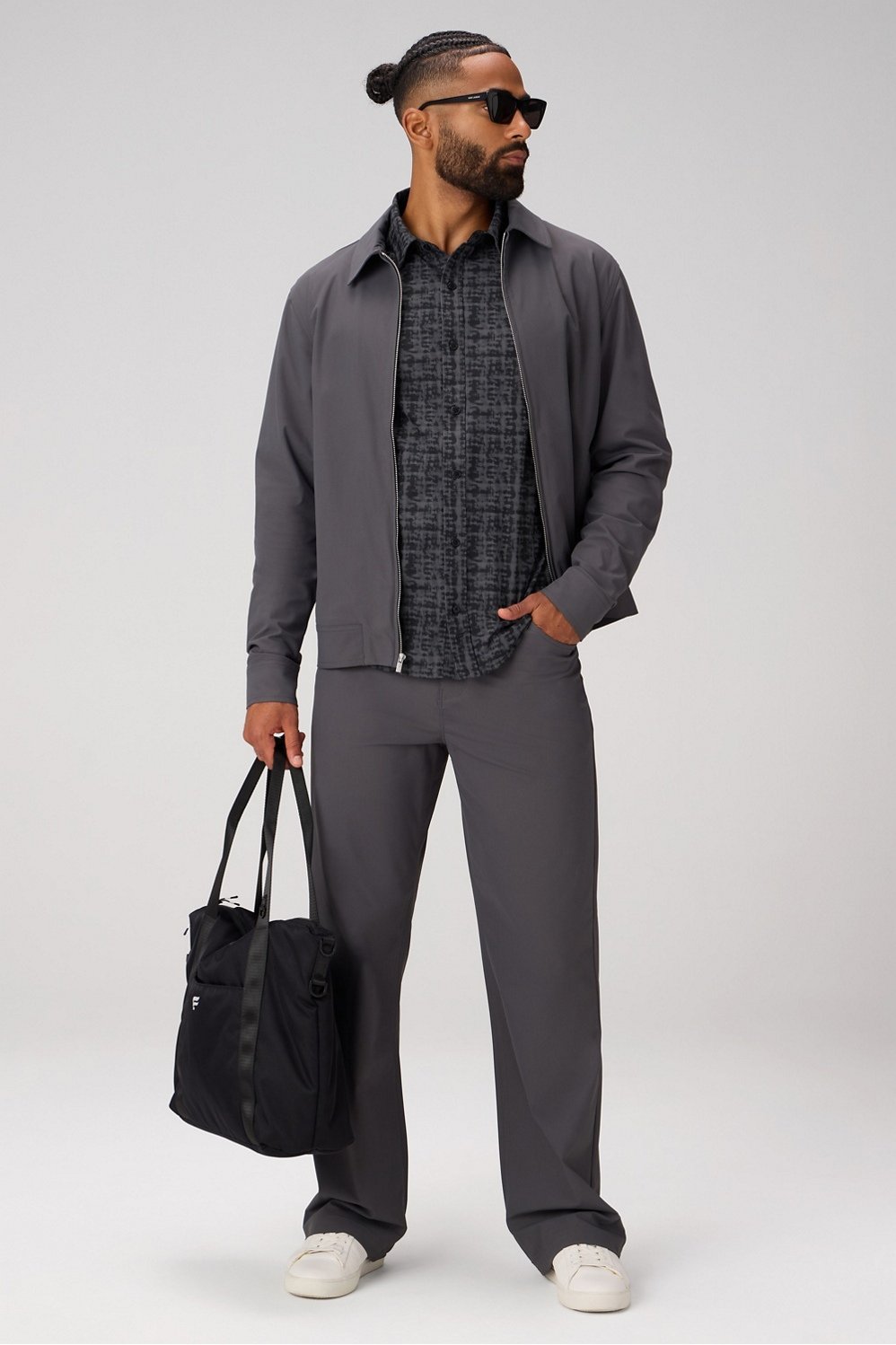 Fabletics The Don Long Sleeve Button Up (Slim Fit)
