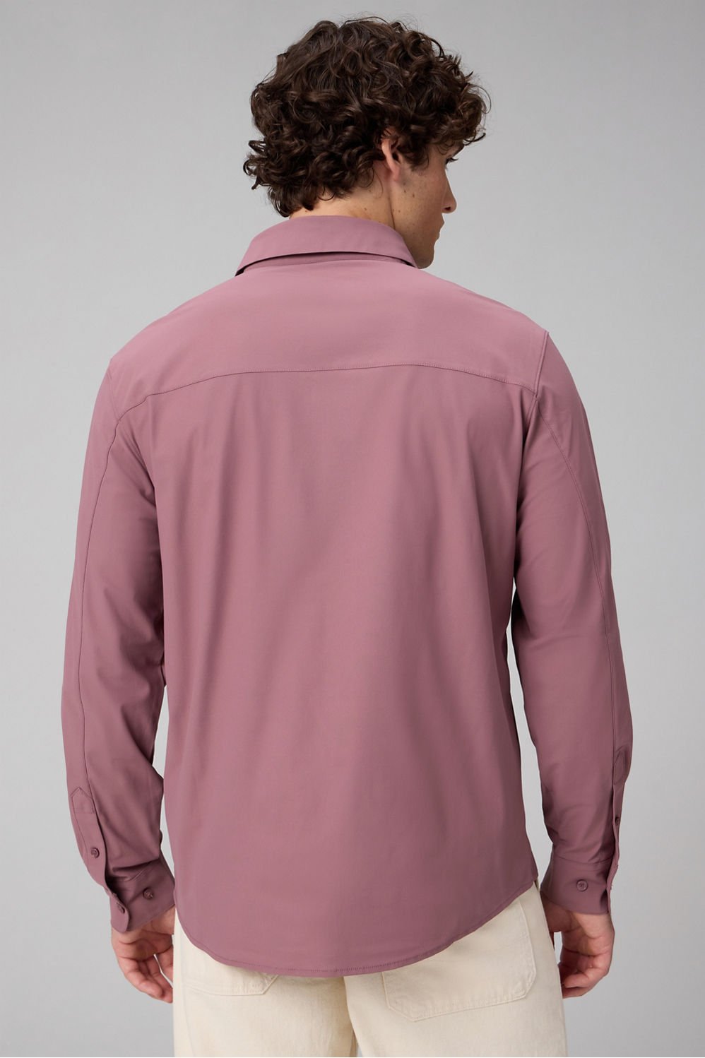Fabletics The Don Long Sleeve Button Up (Slim Fit)
