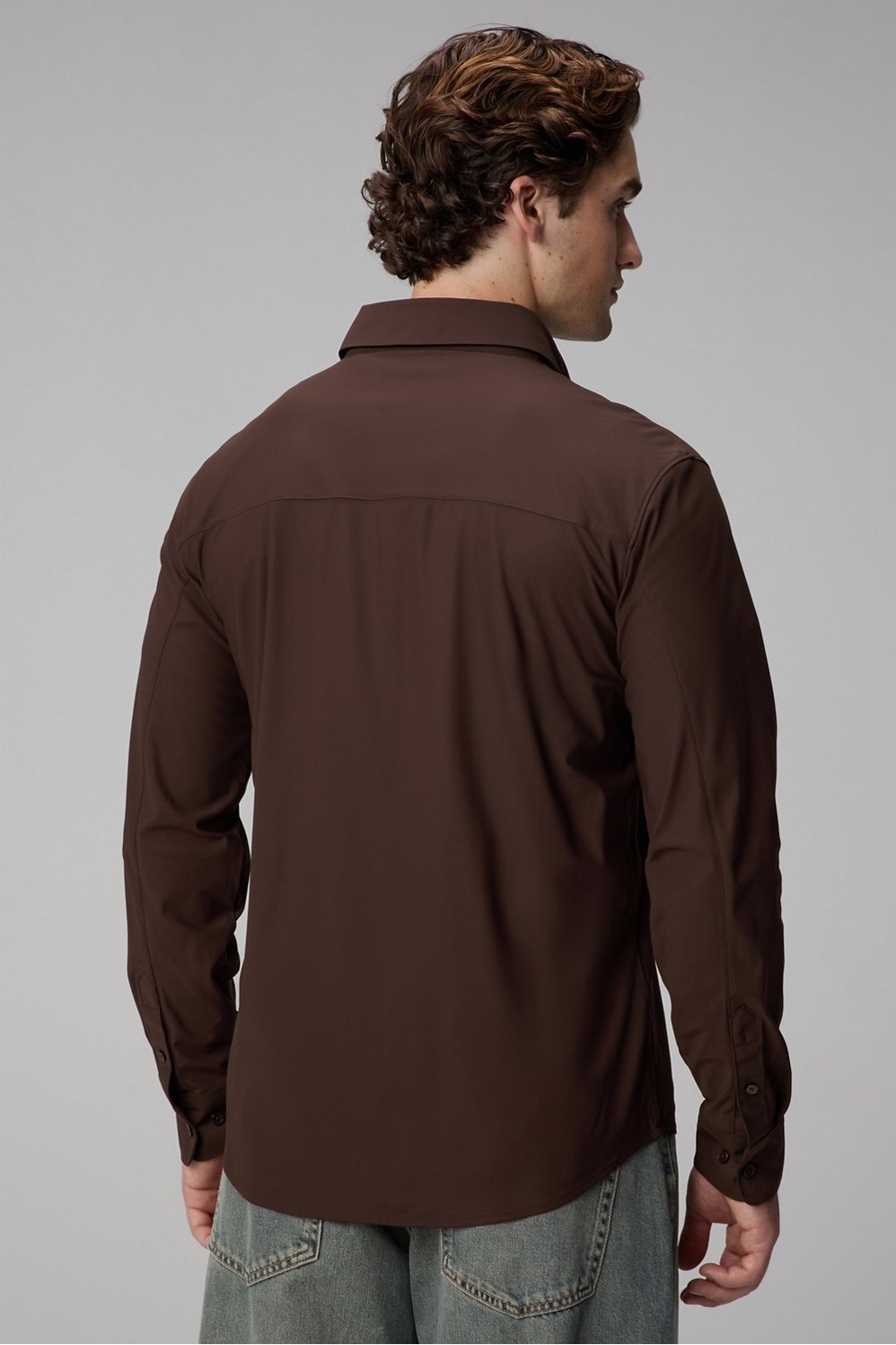 Fabletics The Don Long Sleeve Button Up (Slim Fit)
