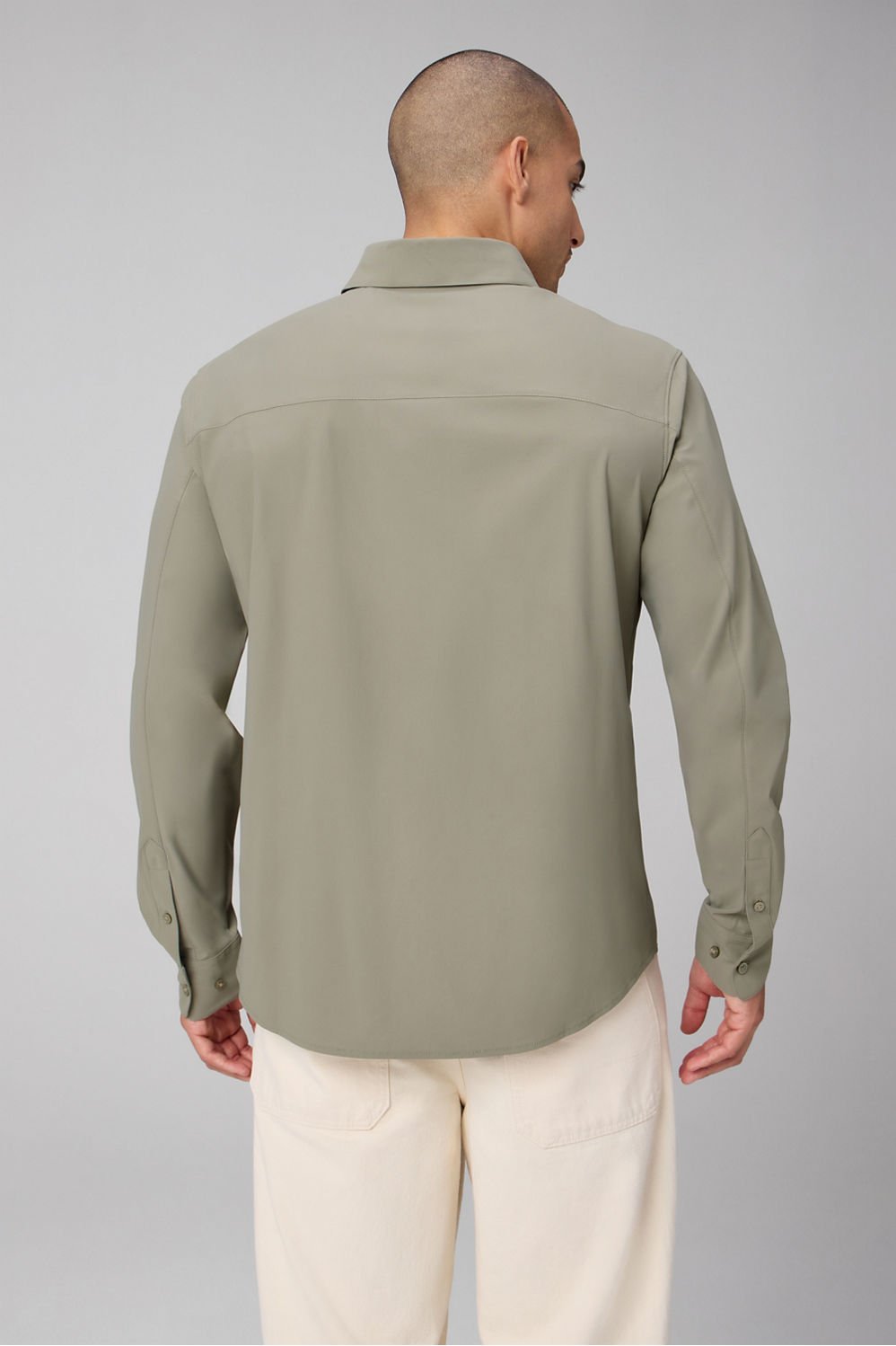 Fabletics The Don Long Sleeve Button Up (Slim Fit)