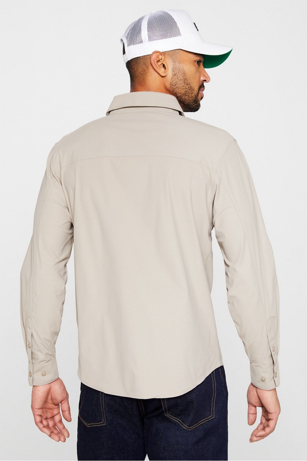 Fabletics The Don Long Sleeve Button Up (Slim Fit)