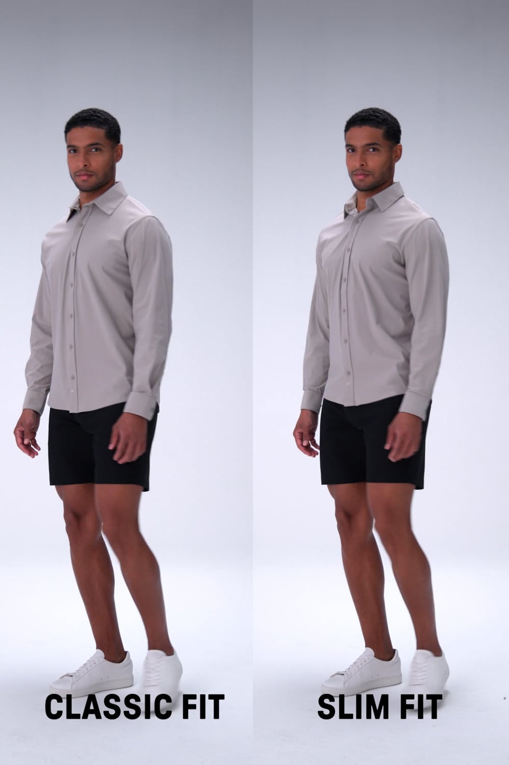 Fabletics The Don Long Sleeve Button Up (Slim Fit)