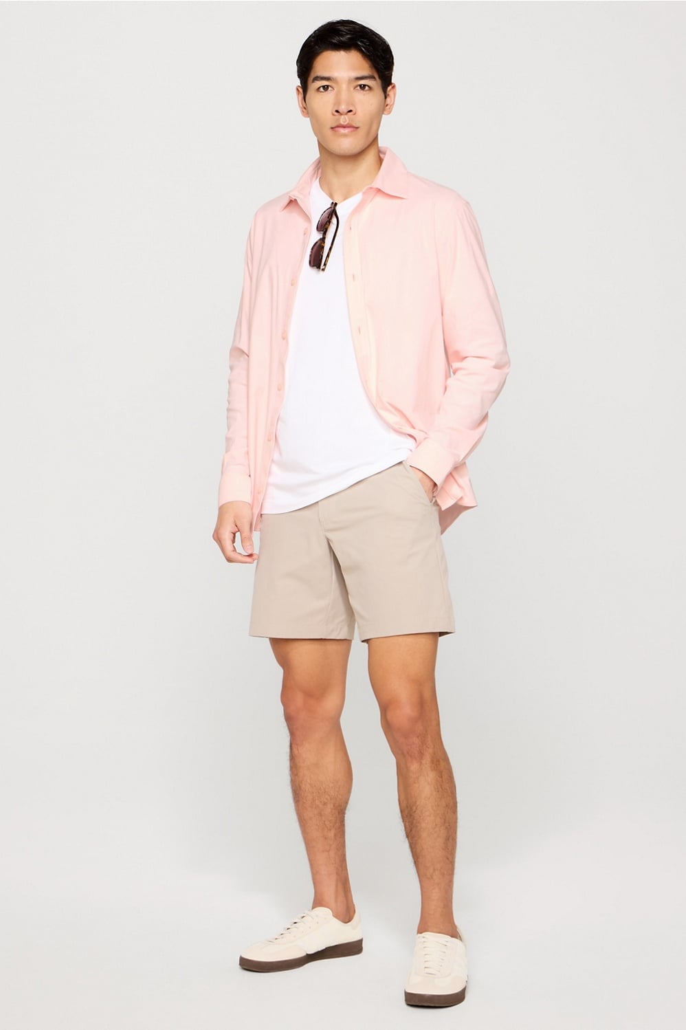 Fabletics The Don Long Sleeve Button Up (Slim Fit)