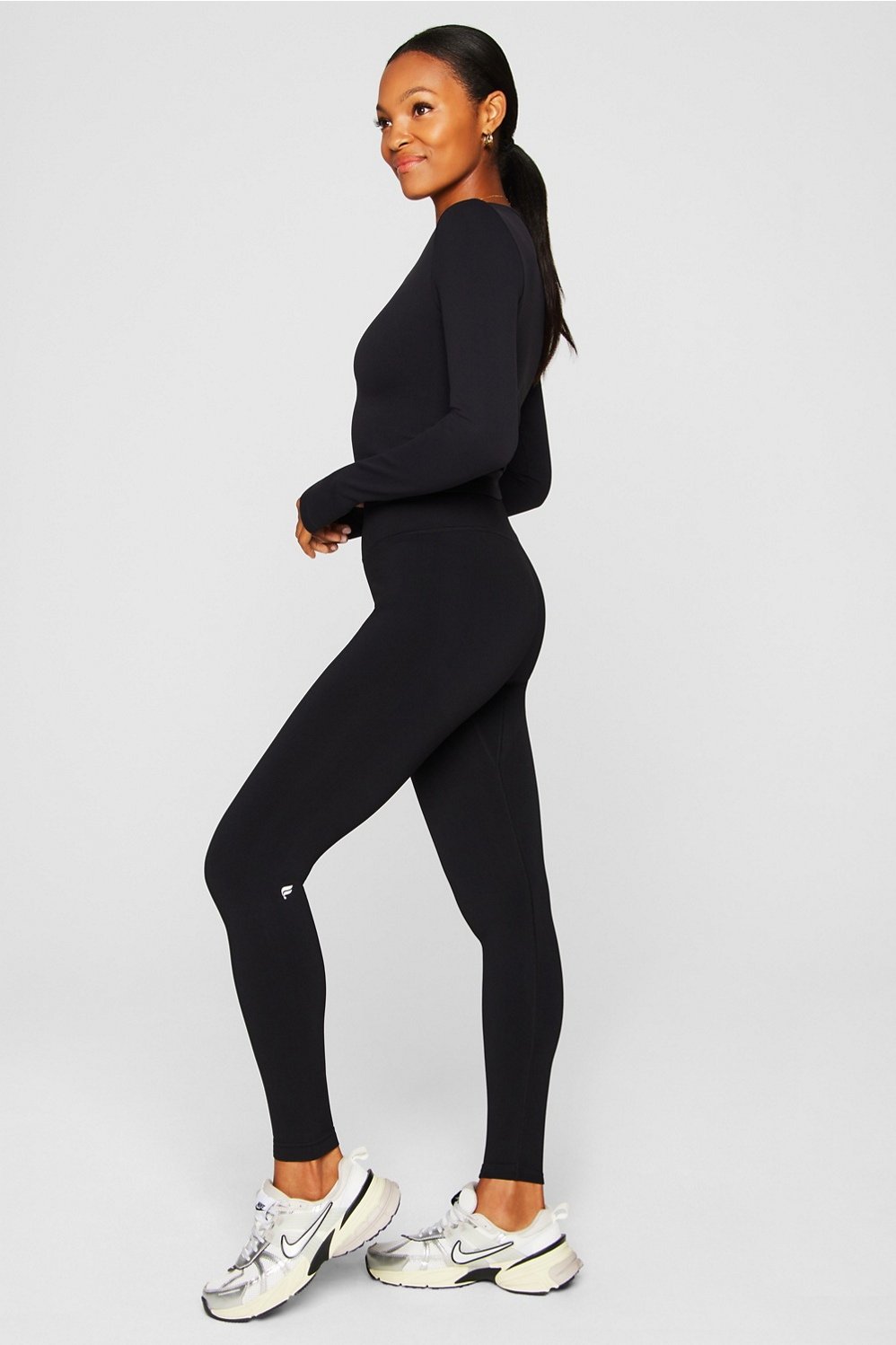 Fabletics Sleek Seamless Long-Sleeve Top
