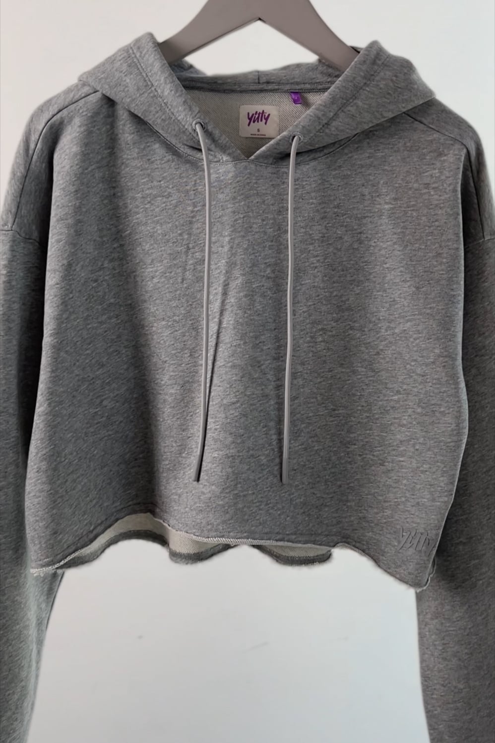 Fabletics Year Round Terry Cropped Hoodie