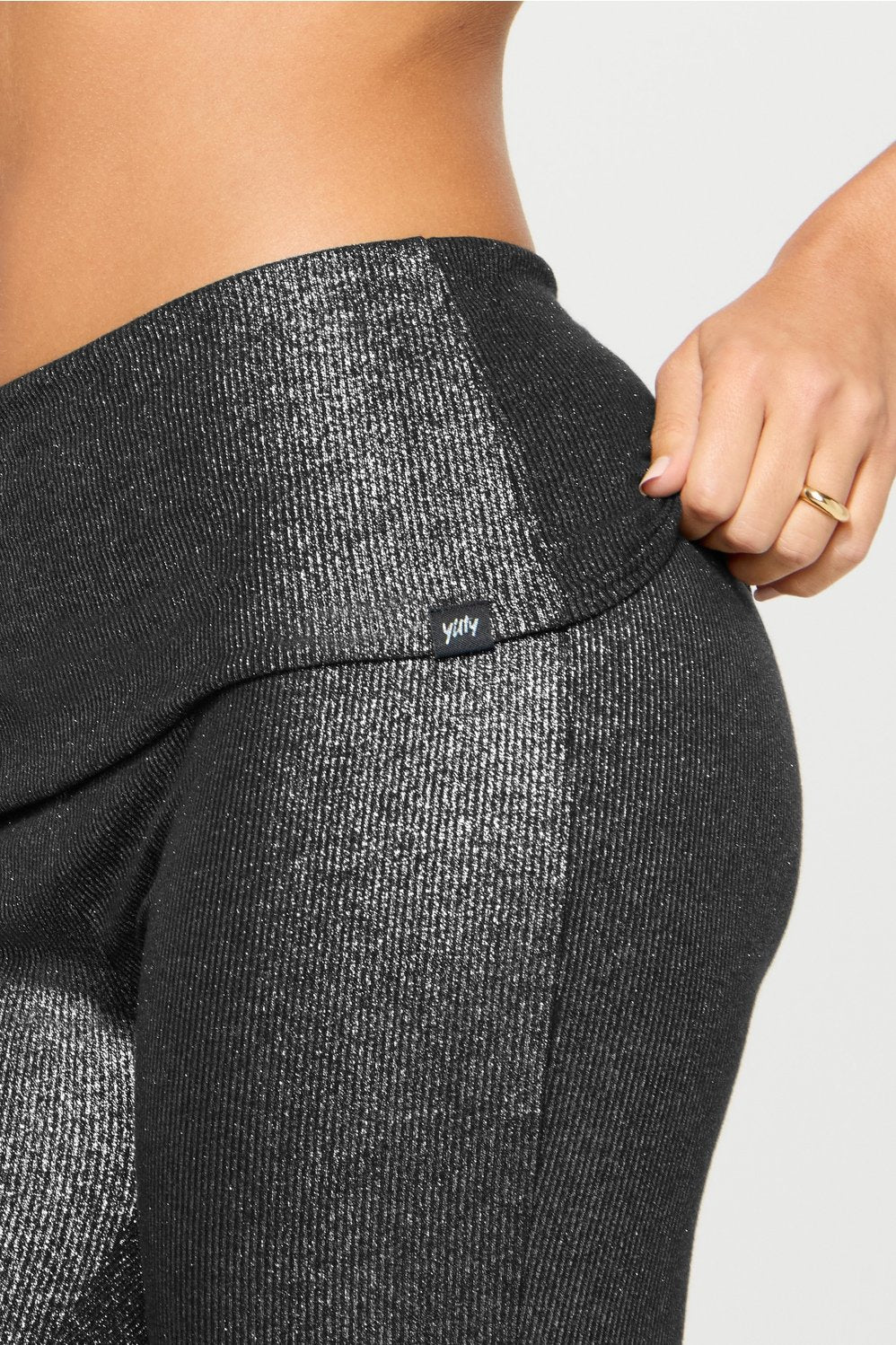Fabletics Soft Rib Foldover Pant
