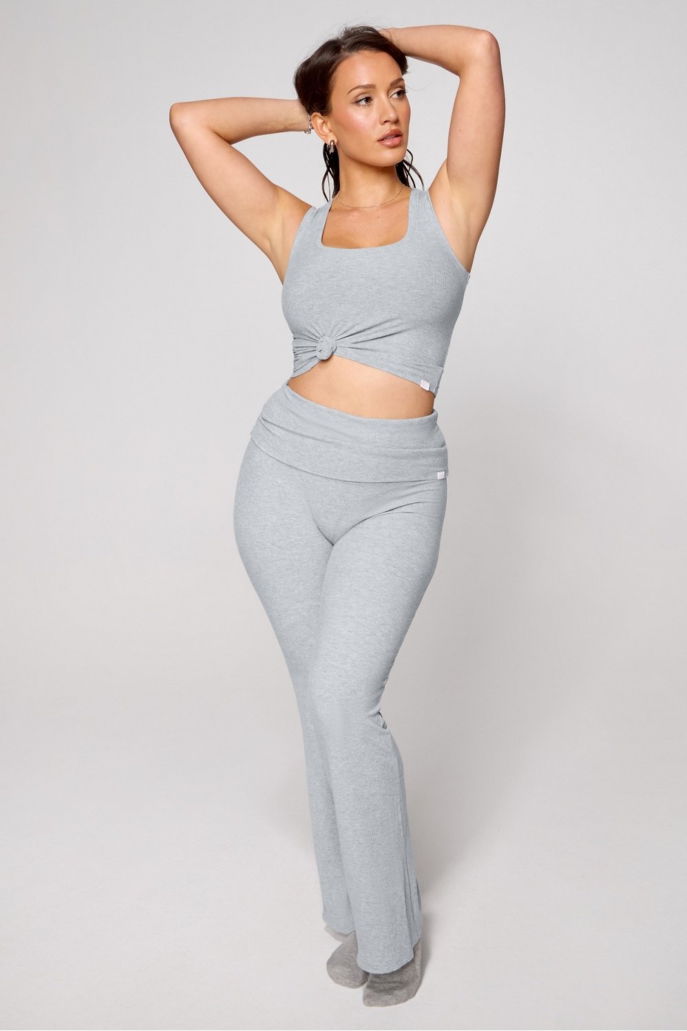Fabletics Soft Rib Foldover Pant
