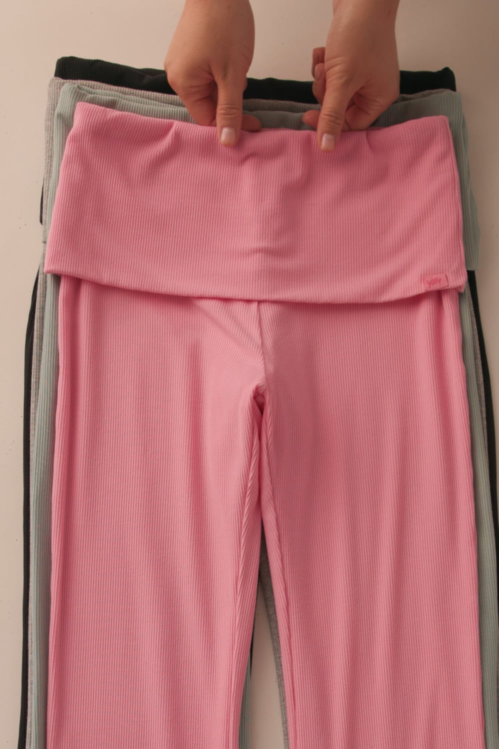 Fabletics Soft Rib Foldover Pant