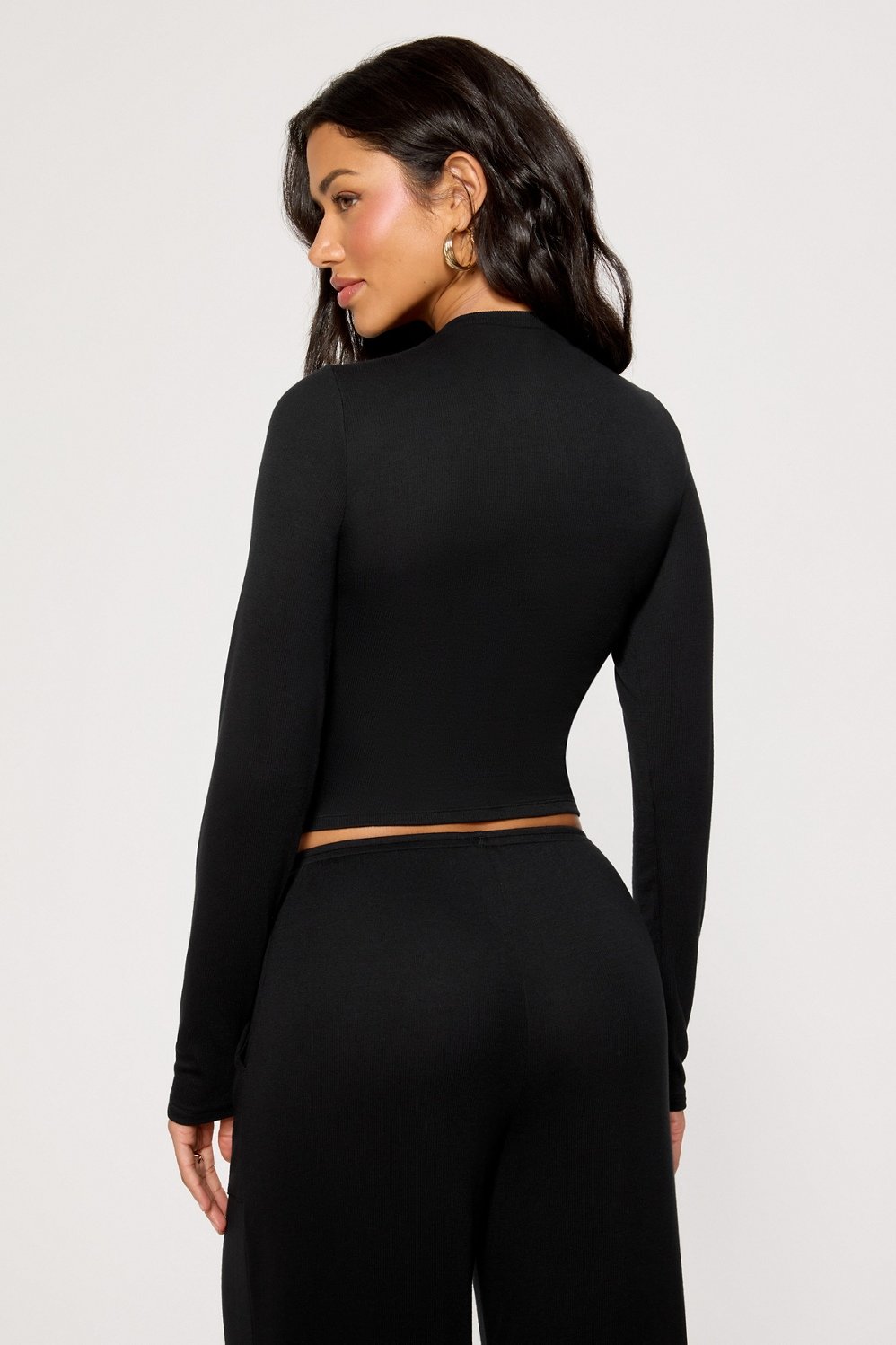 Fabletics Soft Rib Long Sleeve Henley
