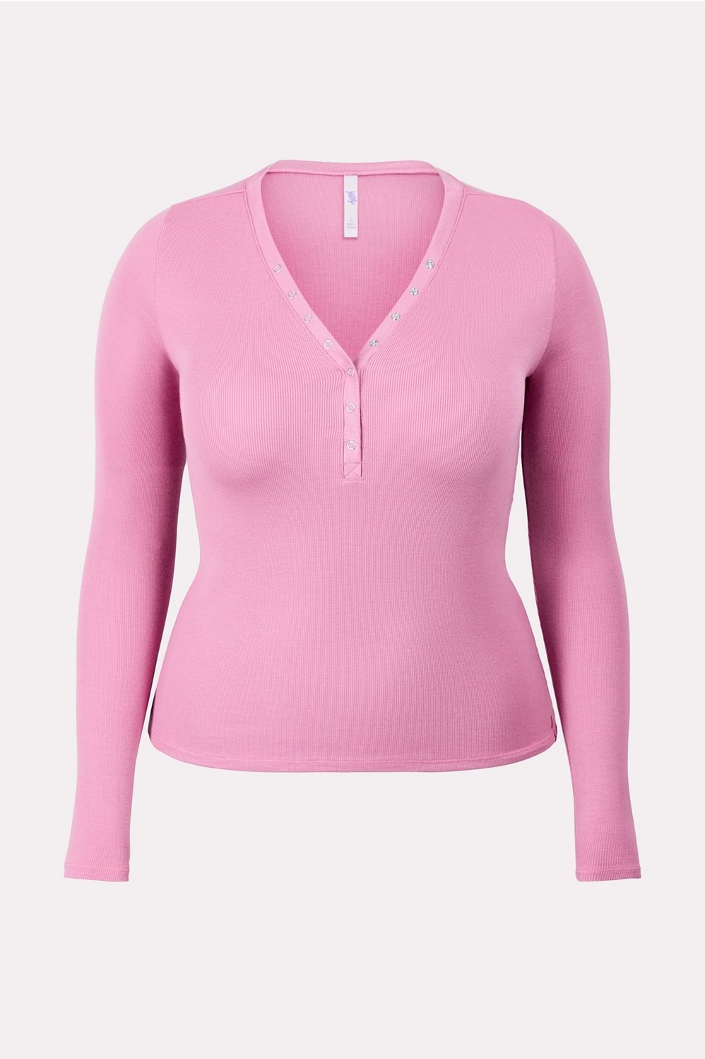 Fabletics Soft Rib Long Sleeve Henley