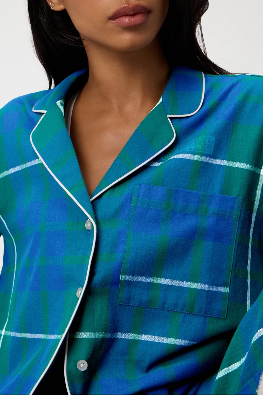 Fabletics Dream Flannel Long Sleeve Top