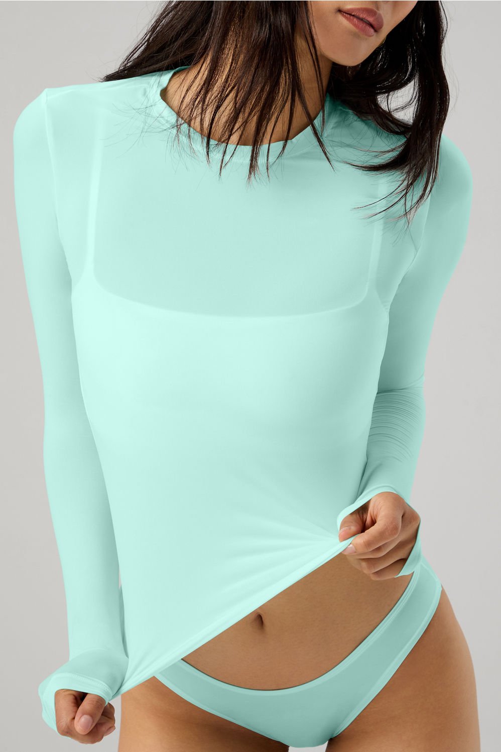 Fabletics Stretchy Fit Long Sleeve Tee