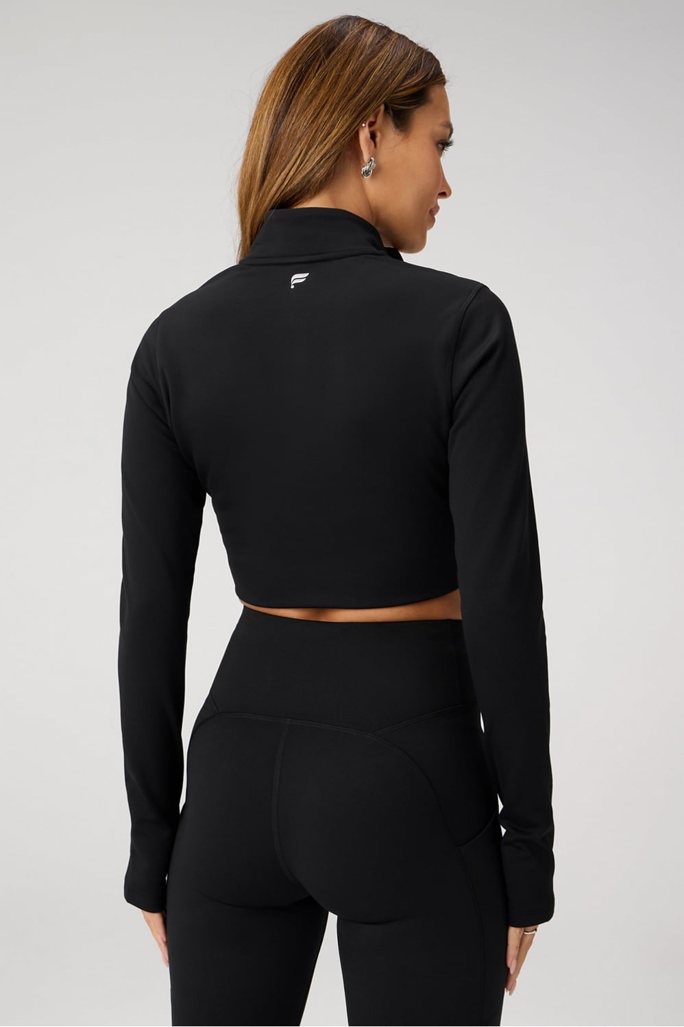 Fabletics Cold Weather Long-Sleeve Half-Zip Top