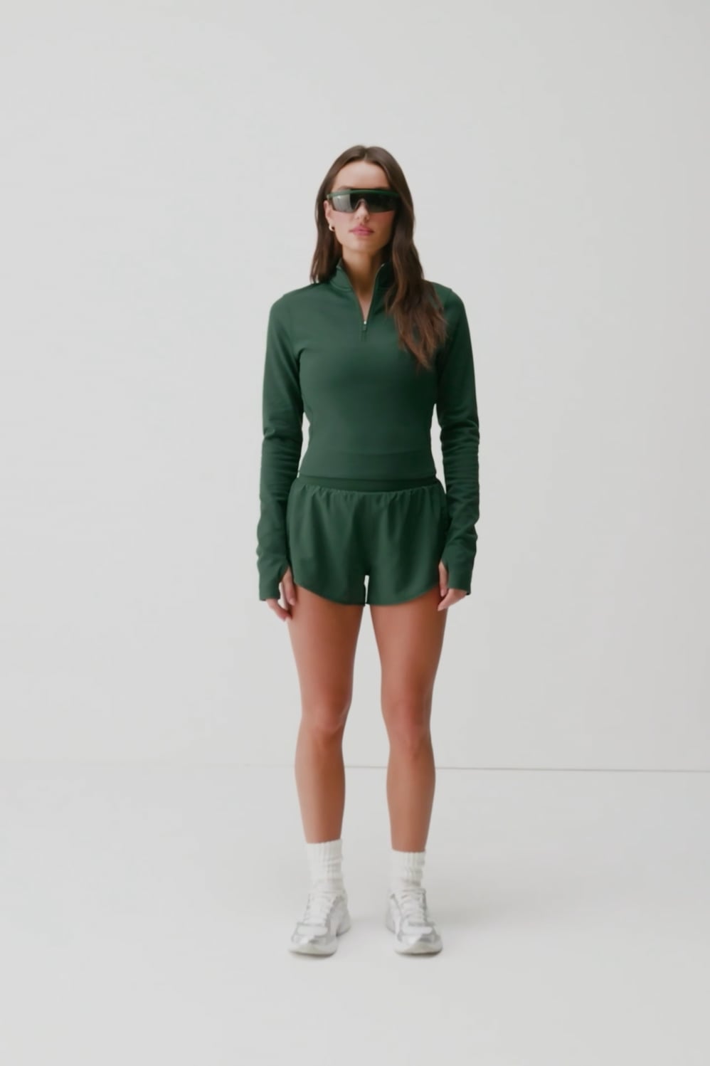 Fabletics Cold Weather Long-Sleeve Half-Zip Top