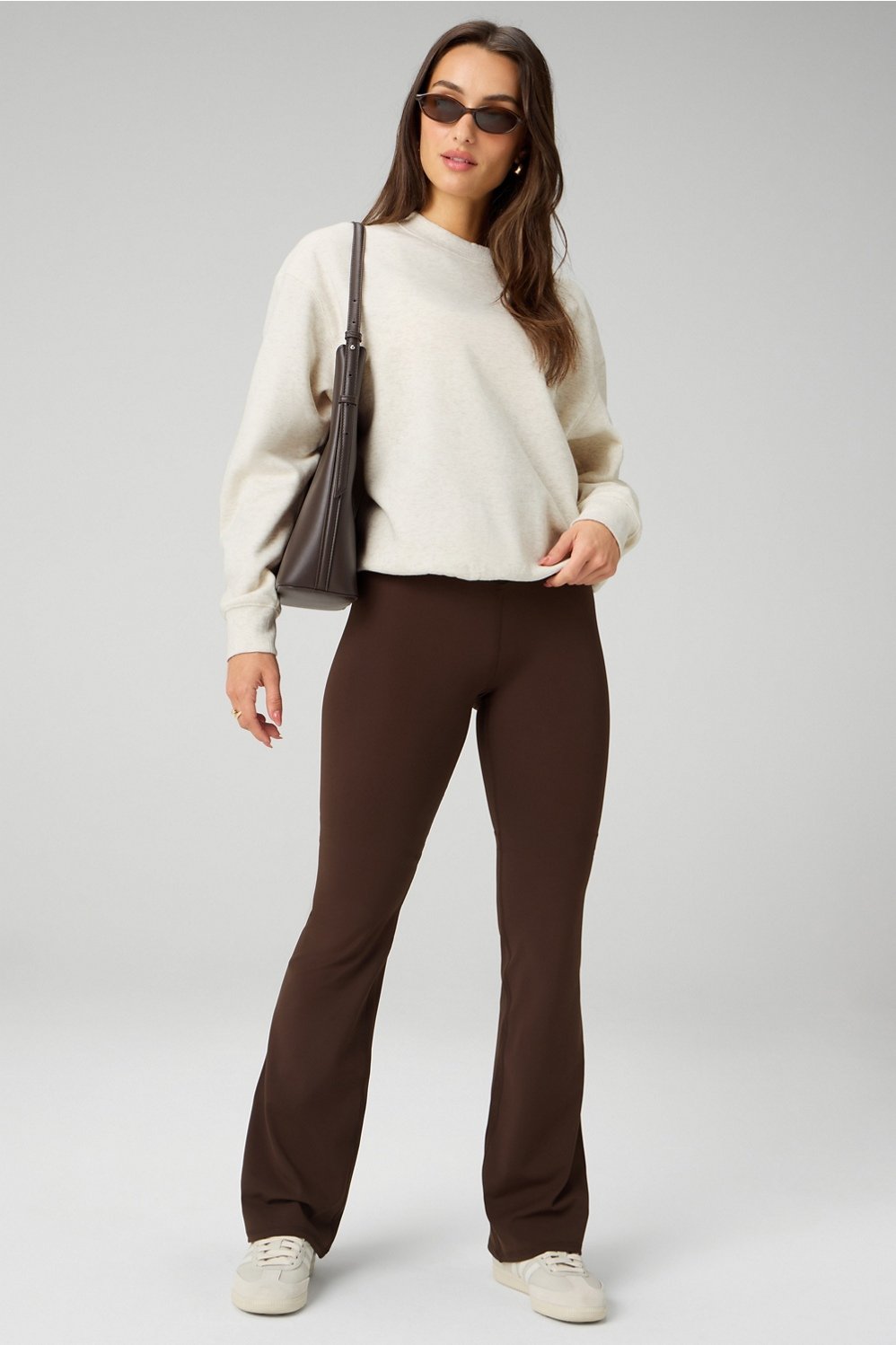Fabletics Cozy Fleece Crew Neck Sweatshirt
