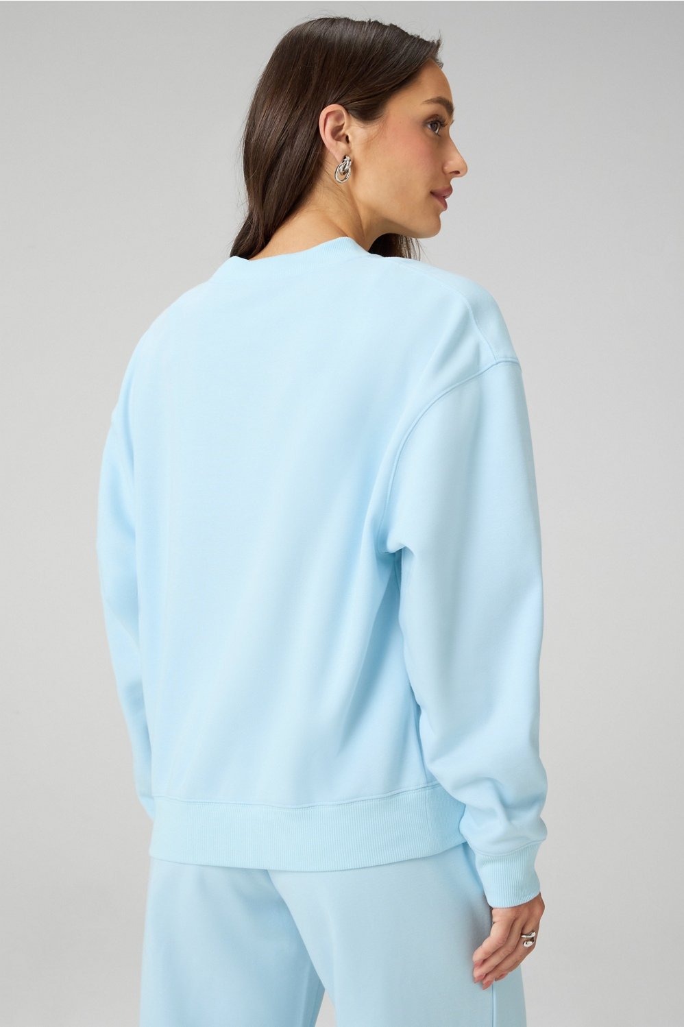 Fabletics Cozy Fleece Crew Neck Sweatshirt