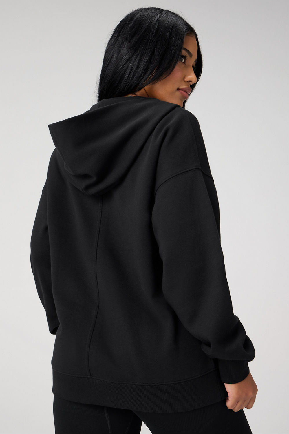 Fabletics Cozy Fleece Oversized Zip Up Hoodie
