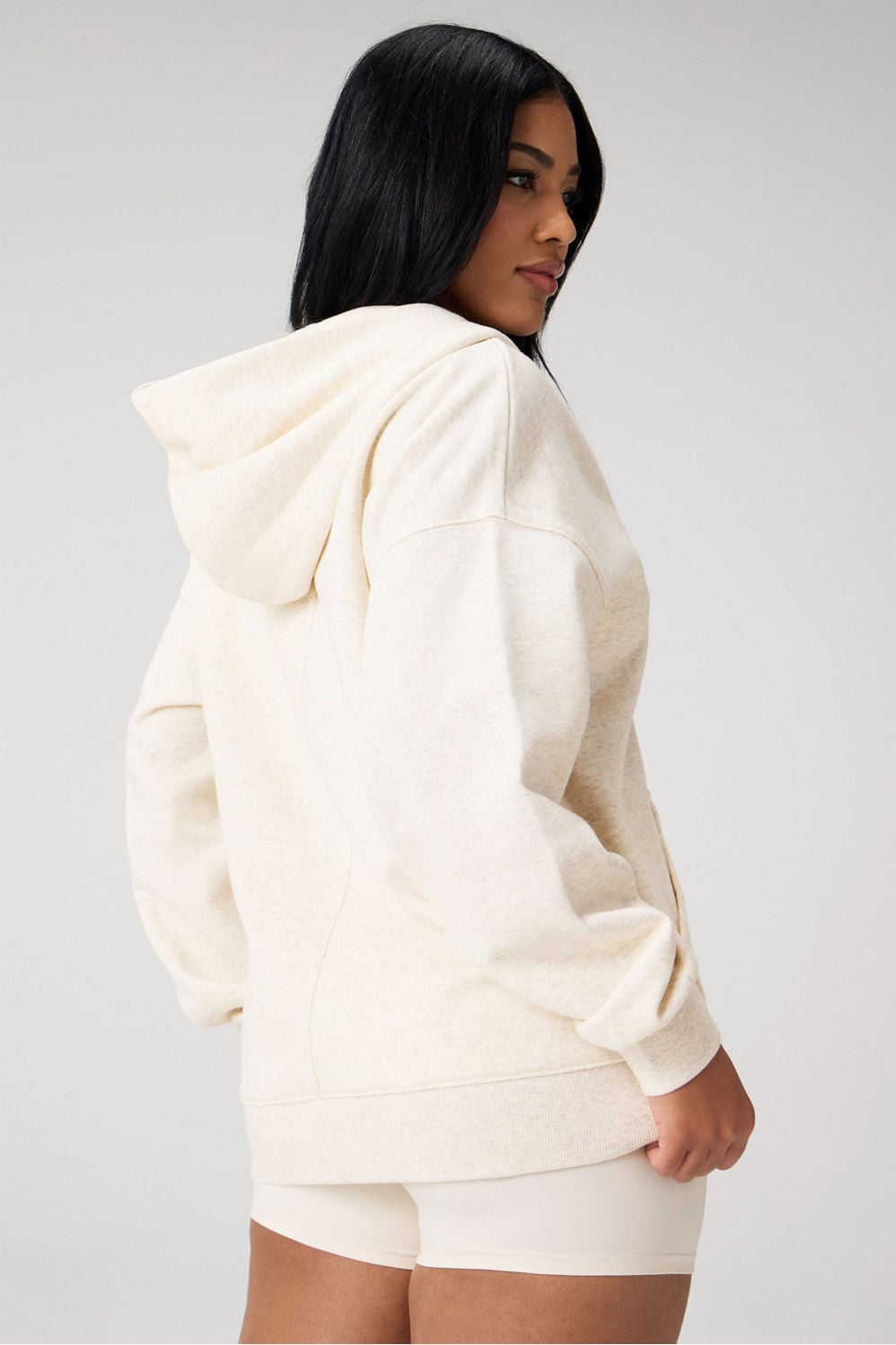 Fabletics Cozy Fleece Oversized Zip Up Hoodie