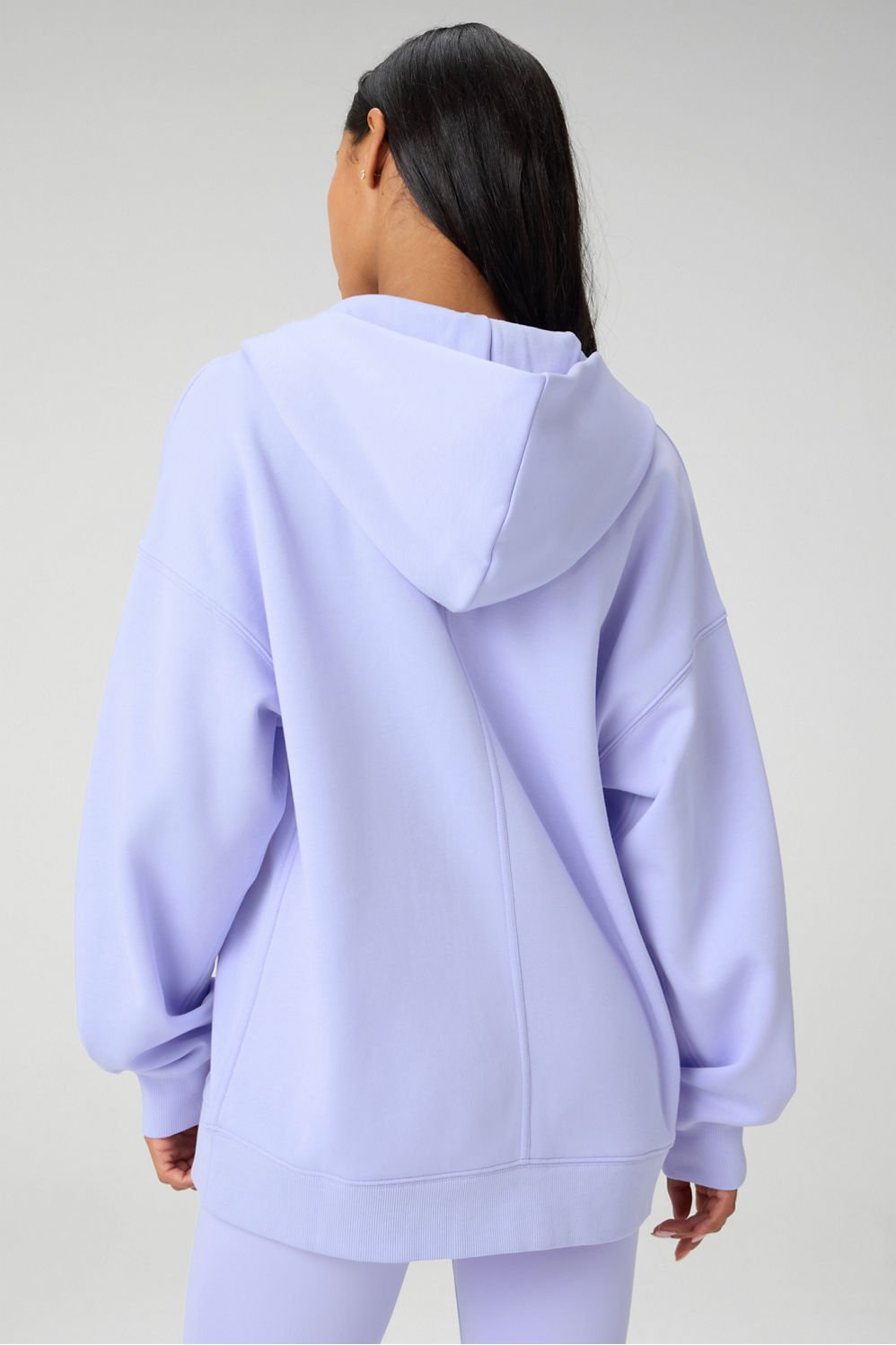 Fabletics Cozy Fleece Oversized Zip Up Hoodie