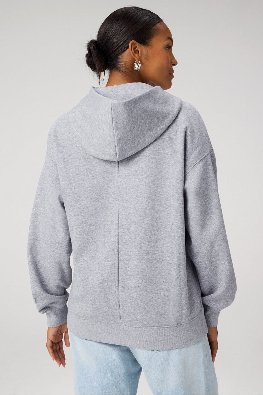 Fabletics Cozy Fleece Oversized Zip Up Hoodie