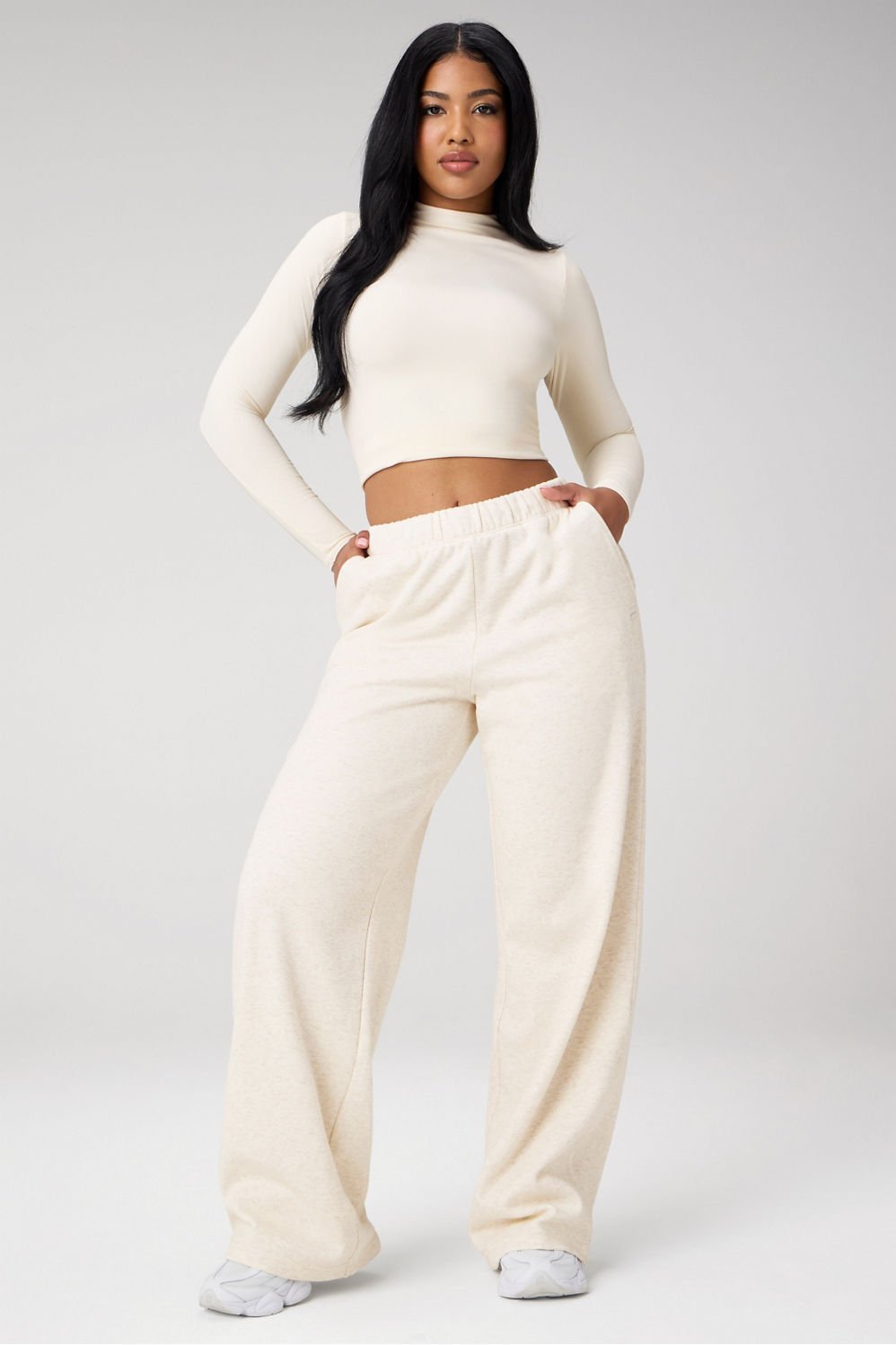 Fabletics Seamless Long-Sleeve Essential Tee