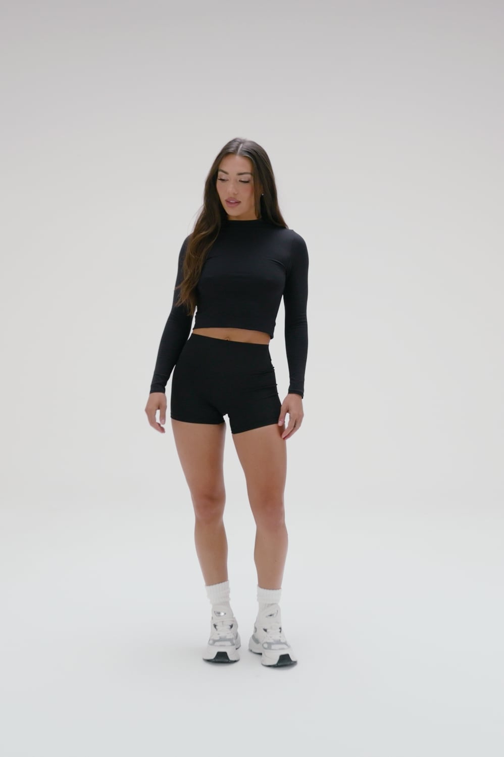 Fabletics Seamless Long-Sleeve Essential Tee