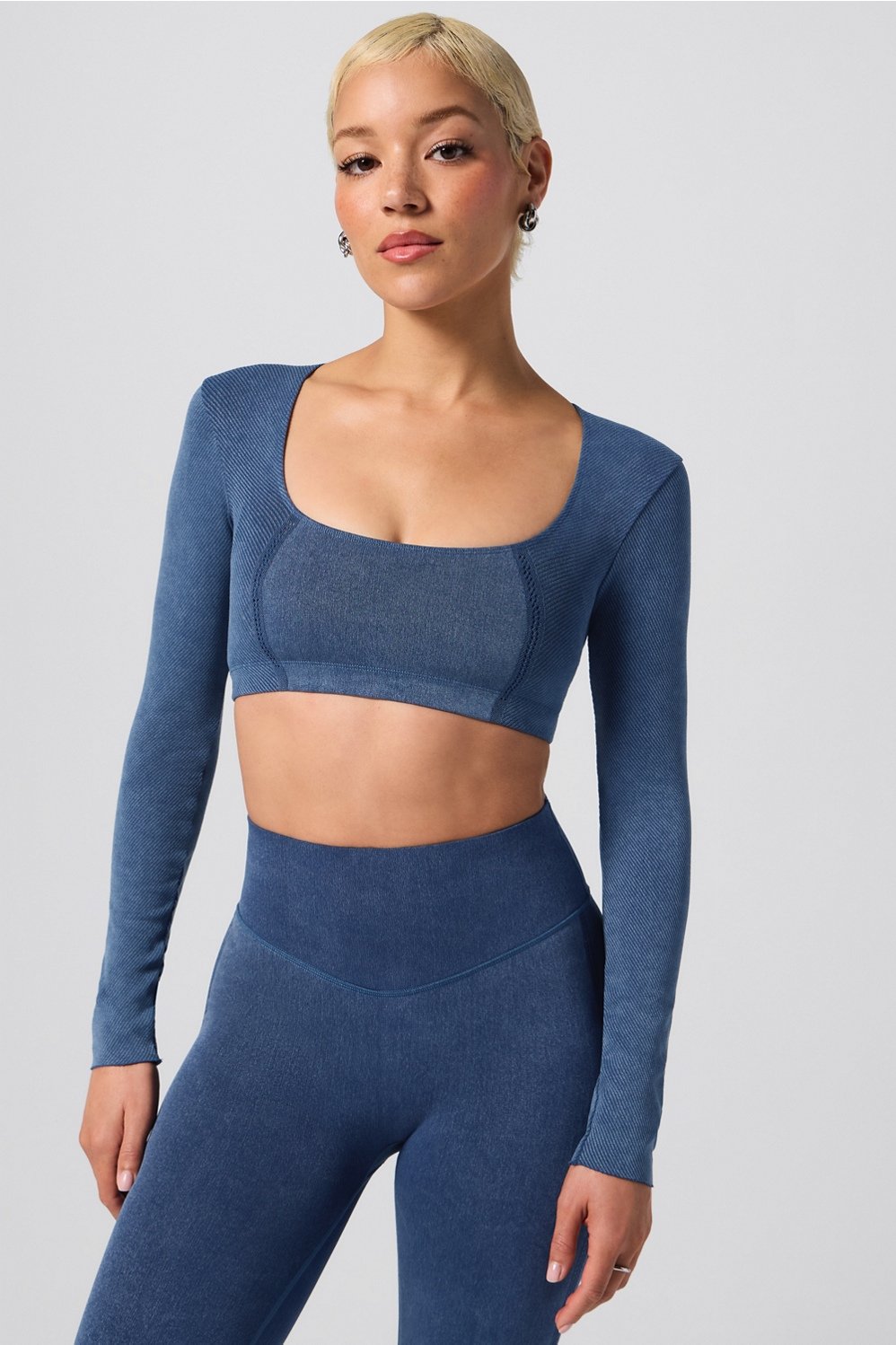 Fabletics Denim Look Long Sleeve