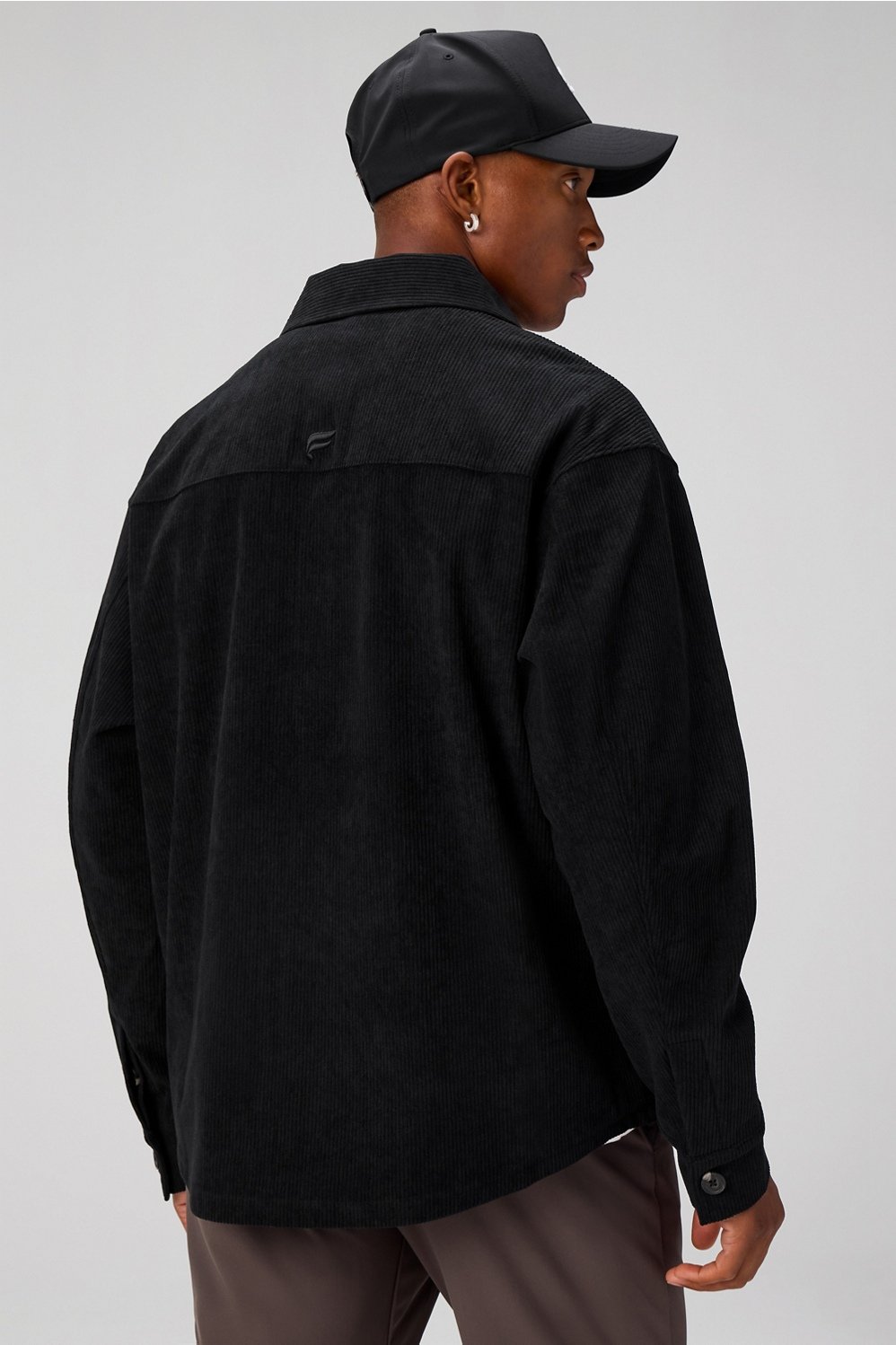 Fabletics The Club Cord Relaxed Shirt Jacket