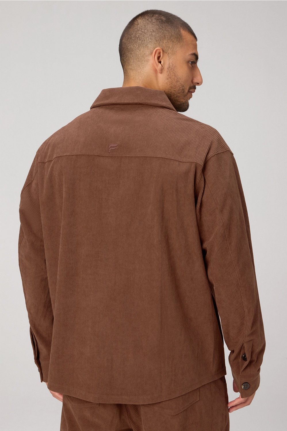 Fabletics The Club Cord Relaxed Shirt Jacket