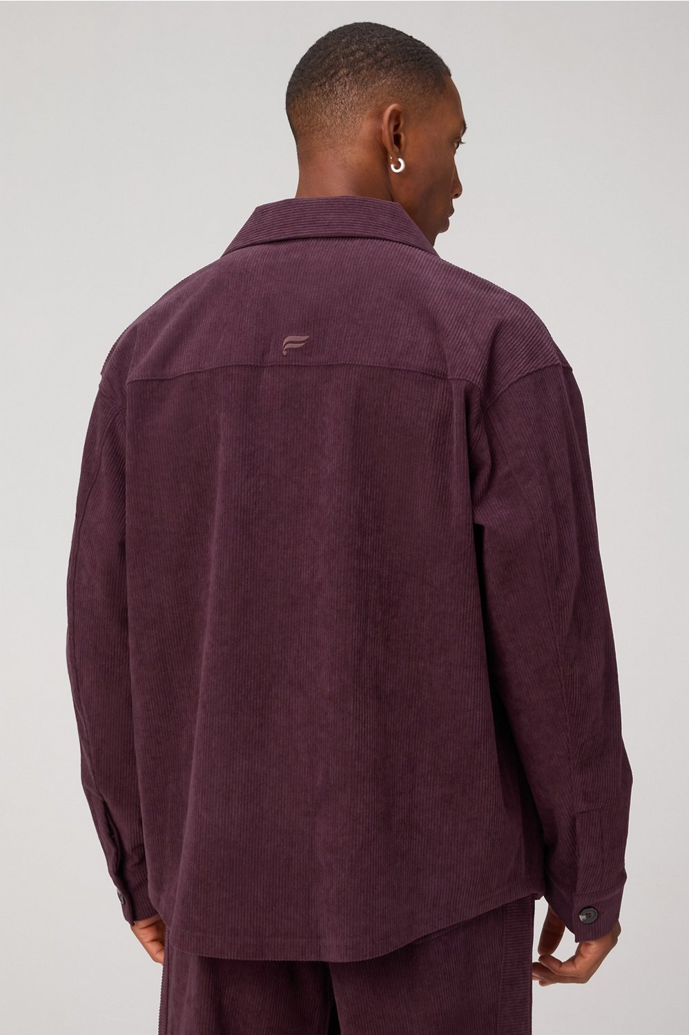Fabletics The Club Cord Relaxed Shirt Jacket