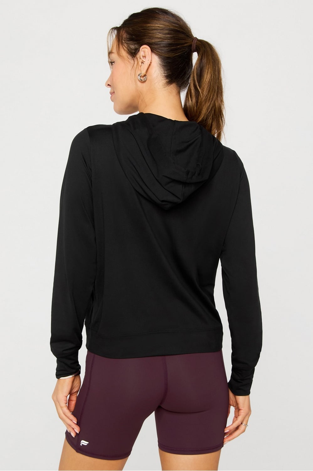 Fabletics Cloud Jersey Full Zip Hoodie