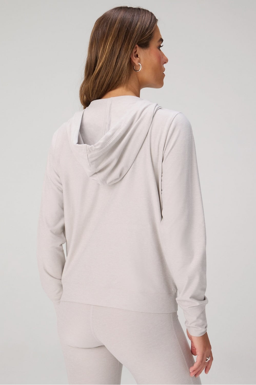 Fabletics Cloud Jersey Full Zip Hoodie