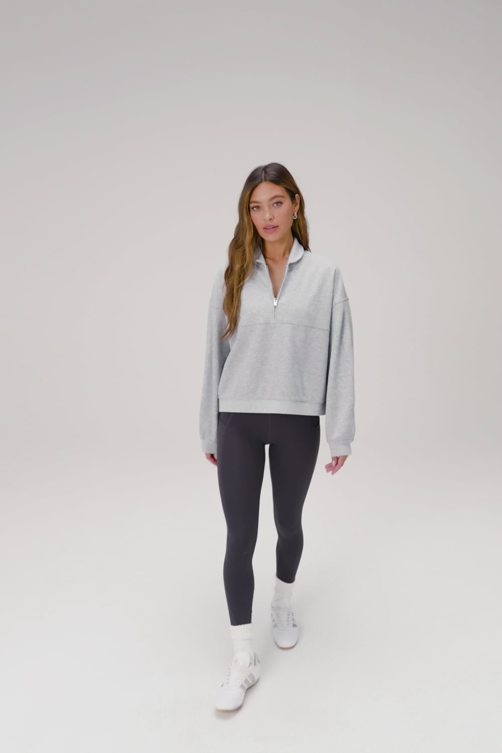Fabletics Cozy Fleece Relaxed Half Zip