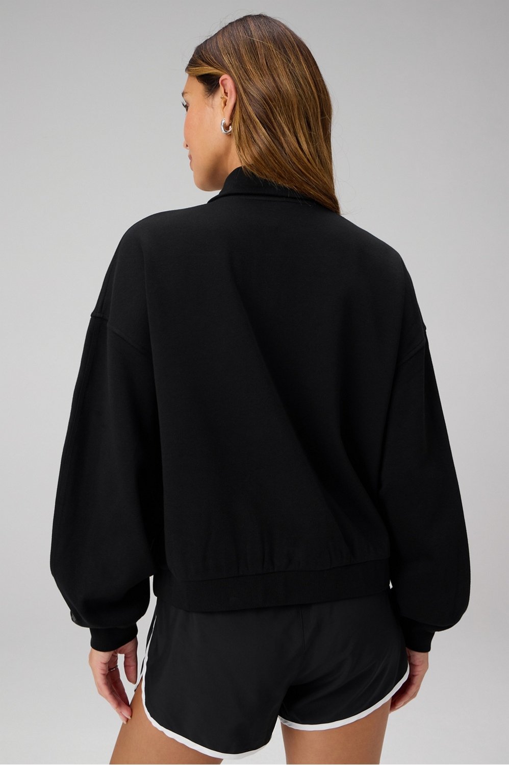 Fabletics Cozy Fleece Relaxed Half Zip