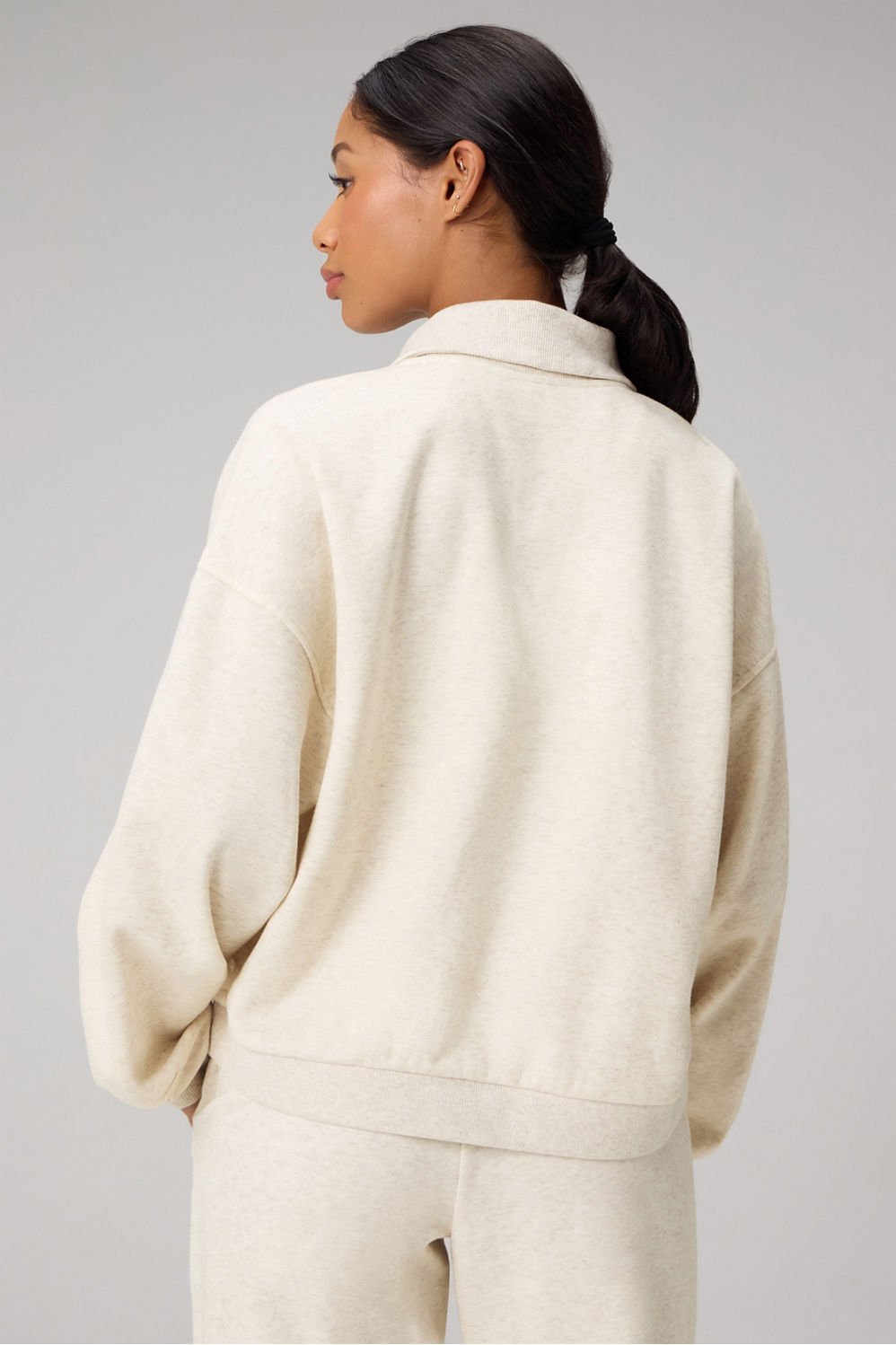 Fabletics Cozy Fleece Relaxed Half Zip