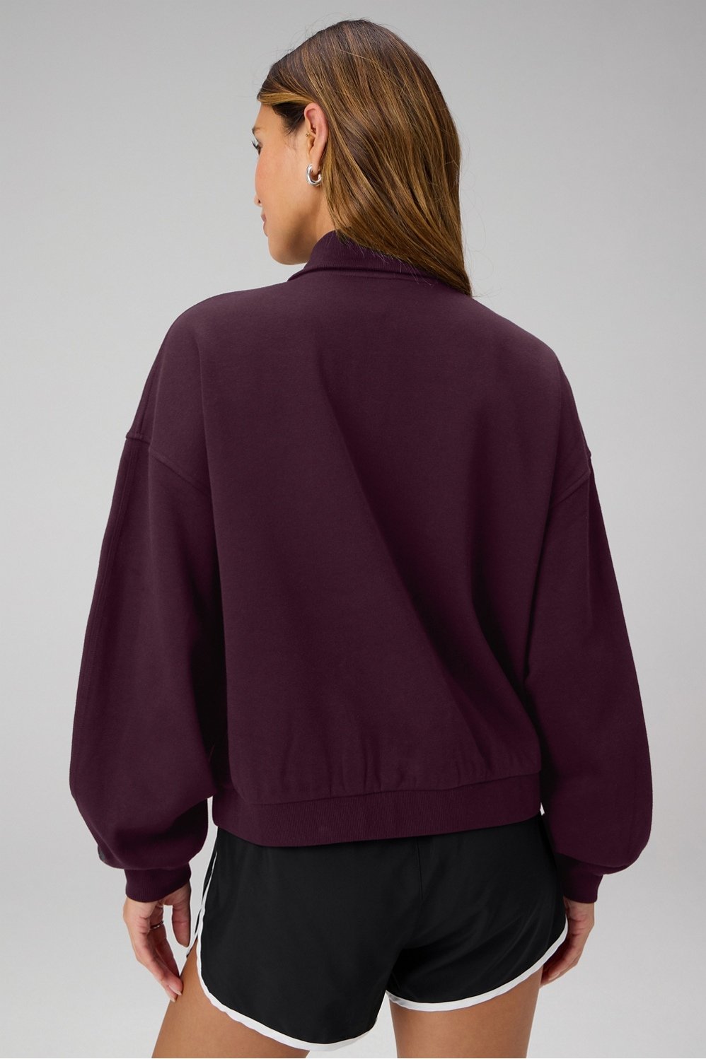 Fabletics Cozy Fleece Relaxed Half Zip