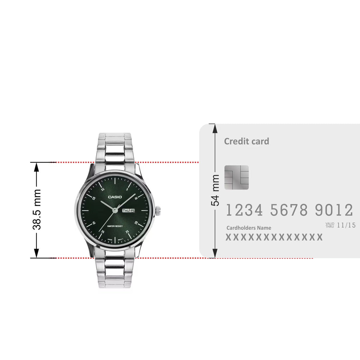 Casio Enticer Ladies LTP SN8YD 3B A2504