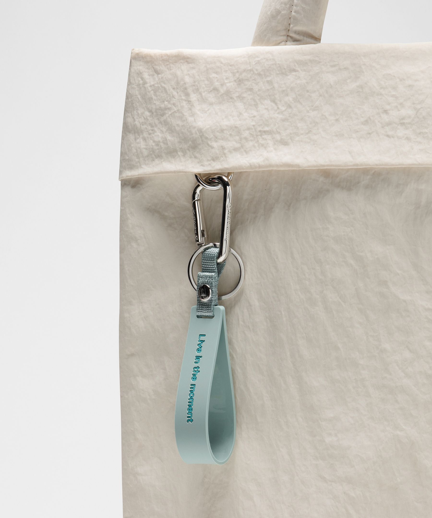Lululemon Silicone Keychain