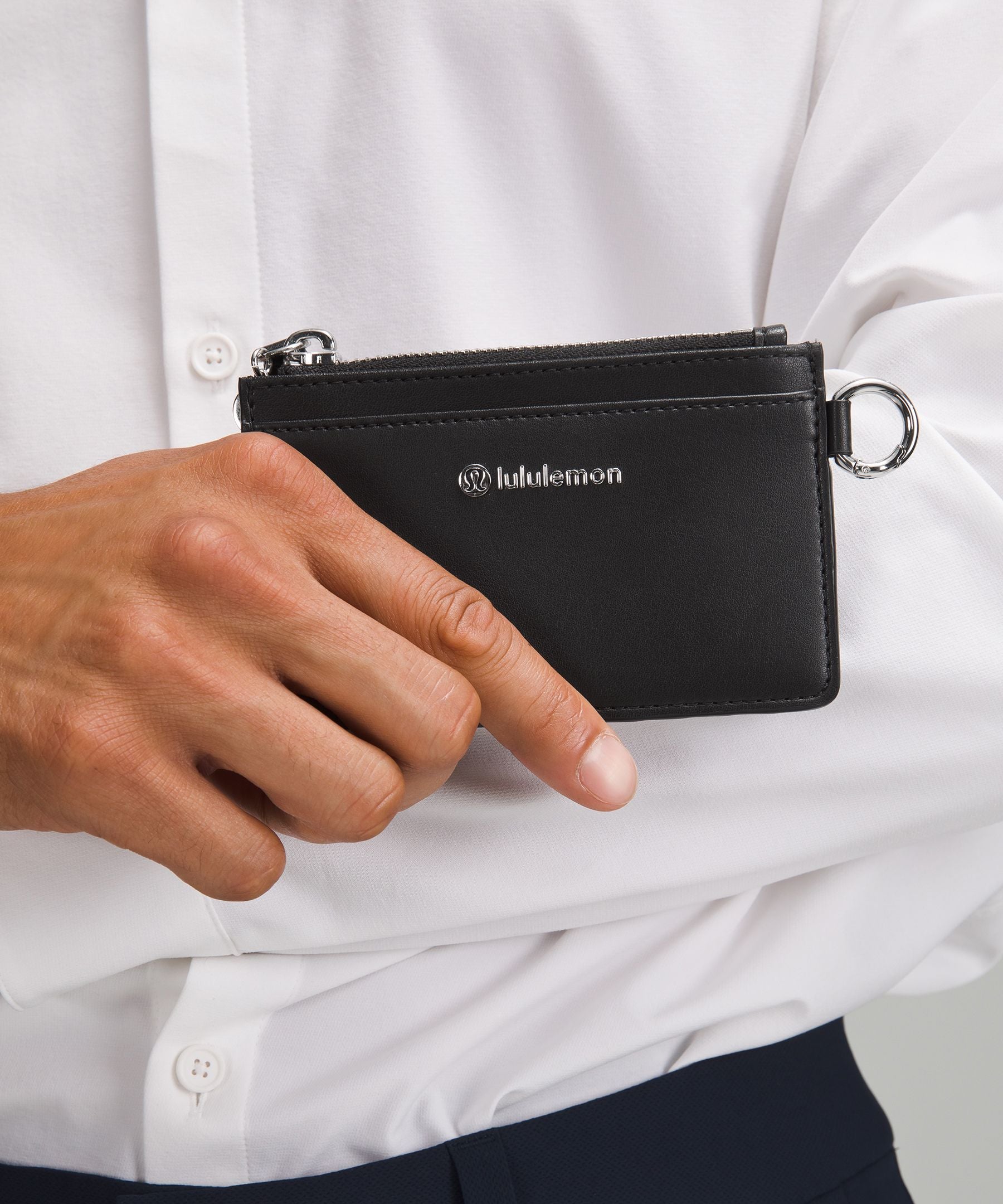 Lululemon Leather Alternative Card Case