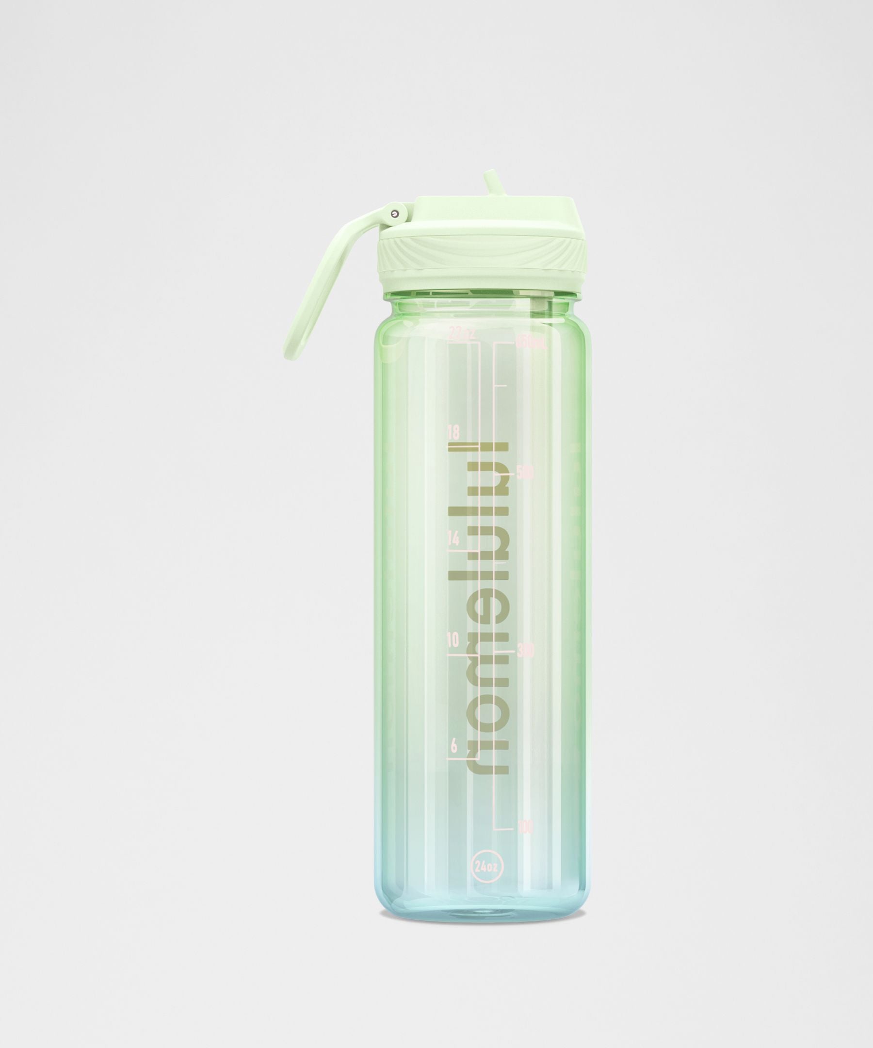 Lululemon Back to Life Clear Bottle 24oz *Straw Lid