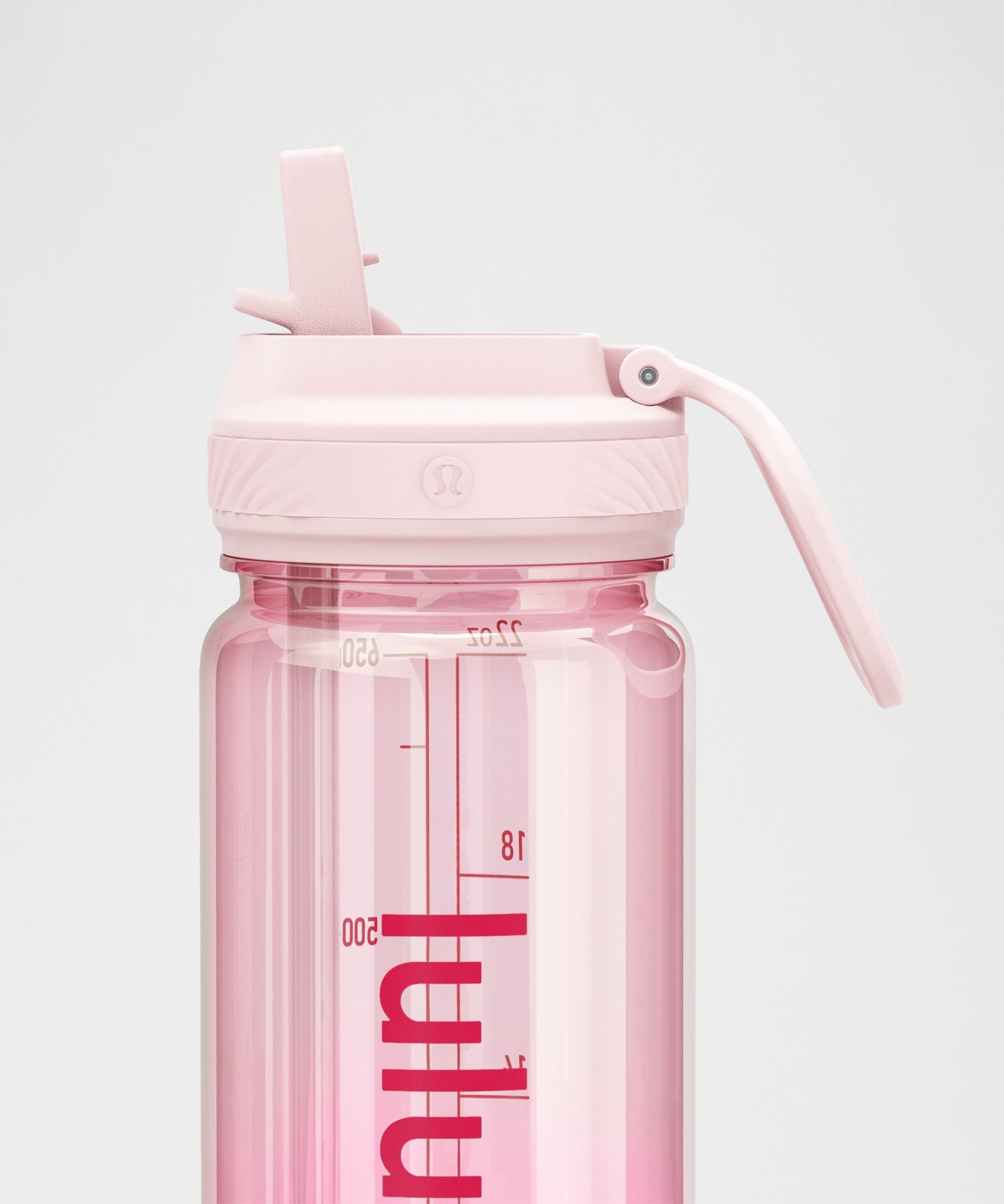 Lululemon Back to Life Clear Bottle 24oz *Straw Lid